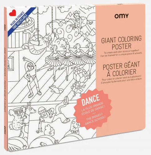 Omy | Giant Coloring Poster - Cosmos
